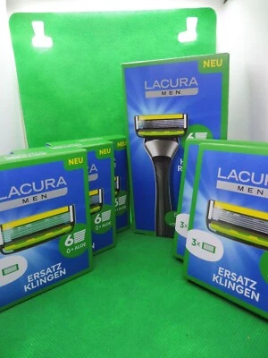 Lacura Men, 6-Klingen-Rasierer + 5 PG (á 3EA Ersatzklingen)