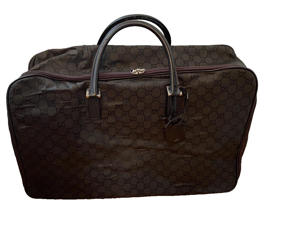 Brown 1990s Vintage Luggage & Vintage Travel Accessories