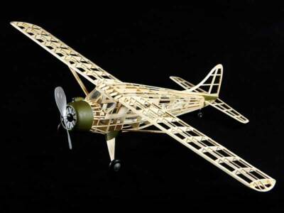 Krick Wurfgleiter Flugzeug DHC-2 Beaver 1/24 Balsabausatz
