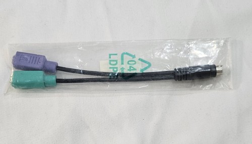 Dell - 0D4002 - PS/2 Keyboard Mouse Splitter Cable - CN-0D4002-25960