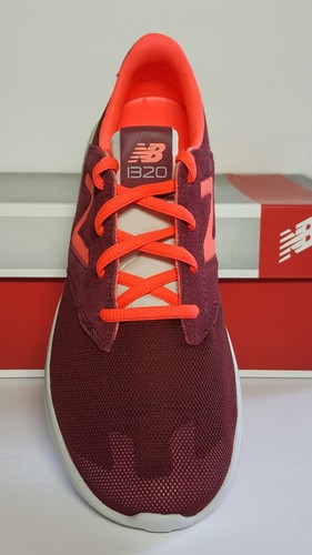 WOMEN'S NEW BALANCE 1320 RETRO SUEDE SHOES SZ 7 B RED/ORANGE WALKING WL1320OD - Picture 5 of 12