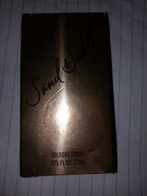 Vintage Coty SAND AND & SABLE .375 fl oz Cologne Spray 11ml Perfume 