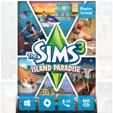 The Sims 3 Island Paradise Expansion Pack DLC for PC Game EA App Key Region Free