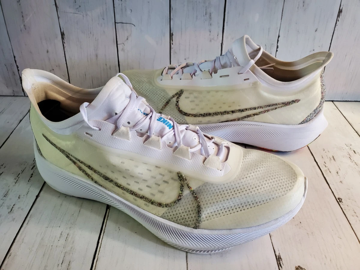 Hacer la vida diferente maximizar Nike Zoom Fly AW Vaporweave Mens Size 12.5 White Blue Hero BV7778-100 Rare  Nice! | eBay