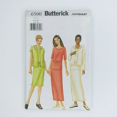 Butterick 6500 Fast & Easy Sewing Pattern Misses Petite Jacket Vest ...