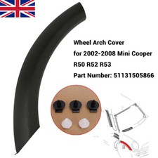 For BMW Mini Cooper One R50 R52 R53 (02-08) Wheel Arch Bonnet Trim Front Right