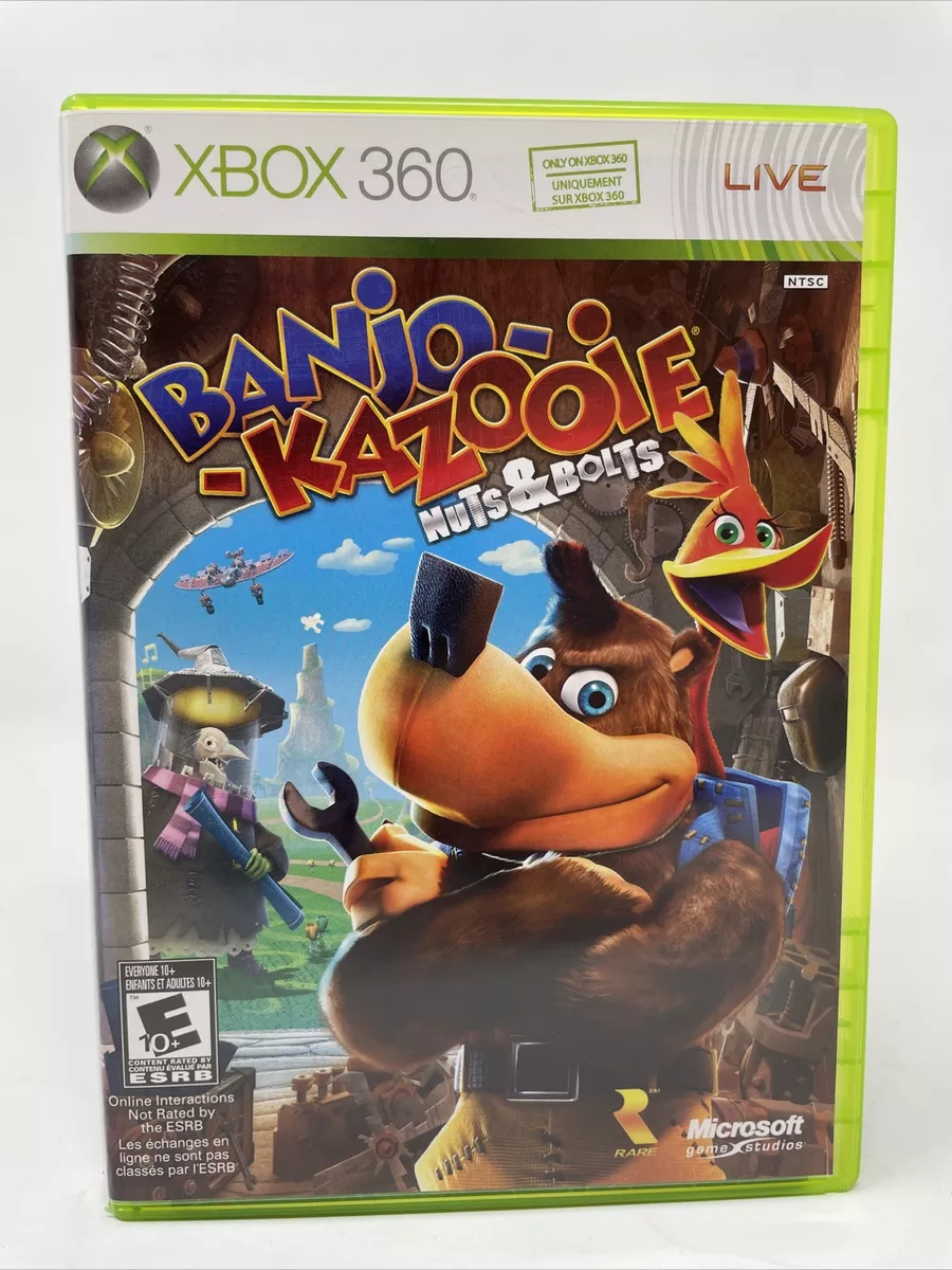 Banjo-Kazooie Nuts & Bolts + Card Xbox 360 Microsoft Complete