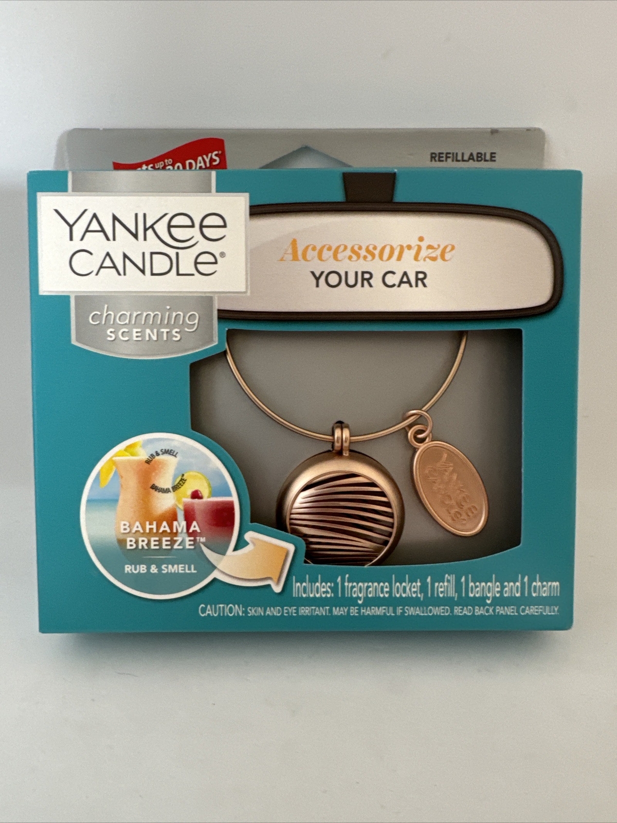 Yankee Candle Charming Scents Base Starter Kit 30 Days Car Bahama