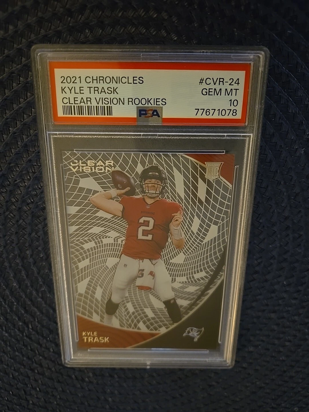 Kyle Trask Panini Chronicles Clear Vision Rookies #CVR24 Base