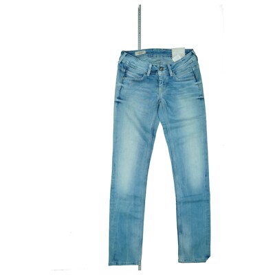 Pepe Jeans Ariel Damen Slim Skinny stretch Hose Low 36 S W28 L32 hell blau Neu