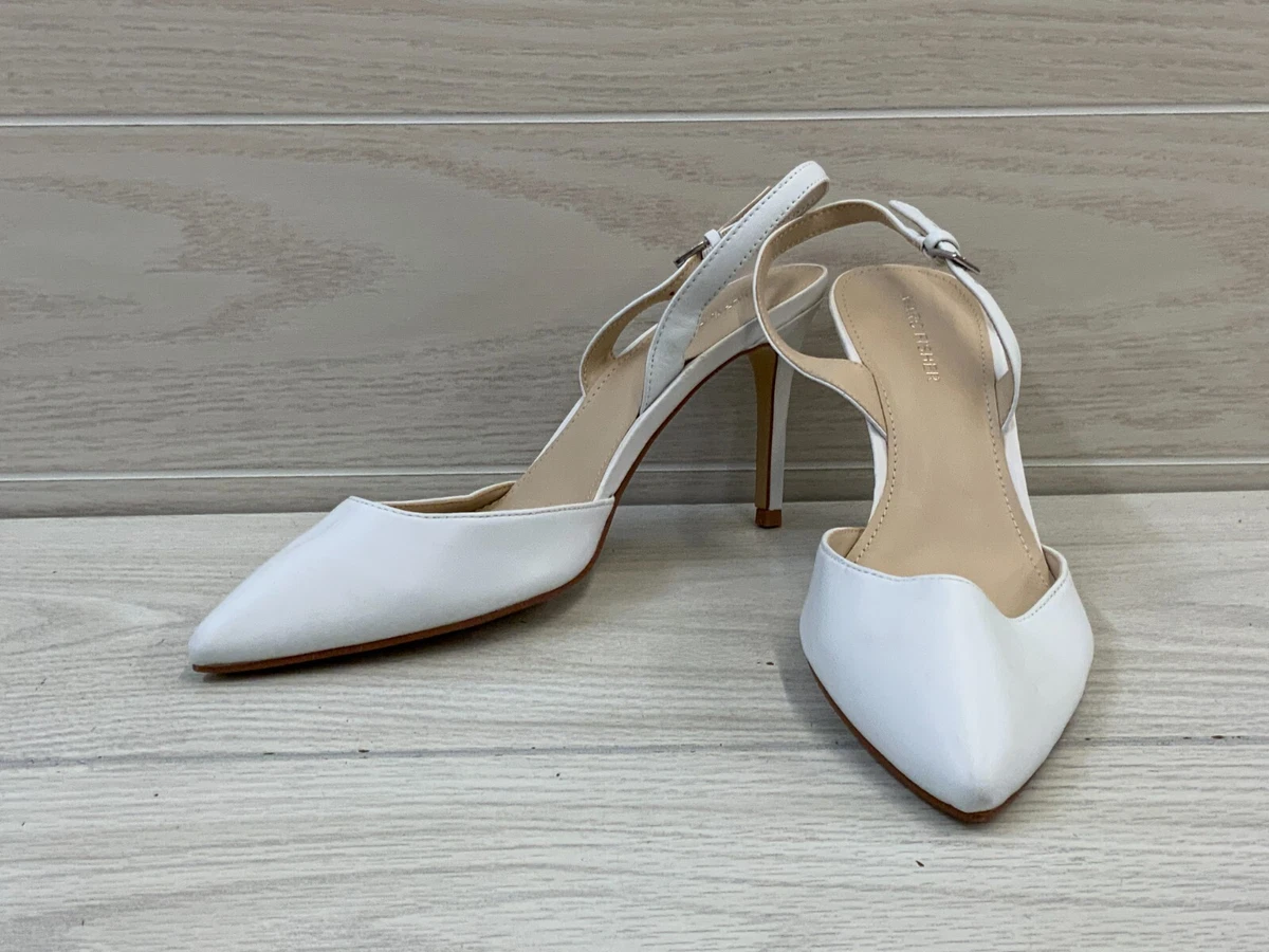 Marc fisher white pumps sale