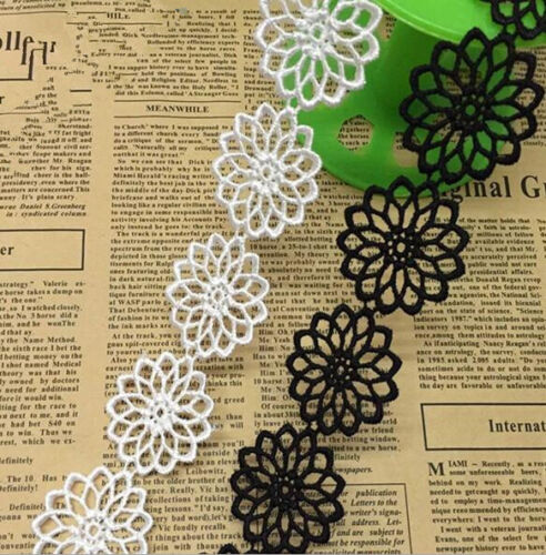 5 Yards Flower Lace Ribbon DIY Sewing Trims home decoration Accessories