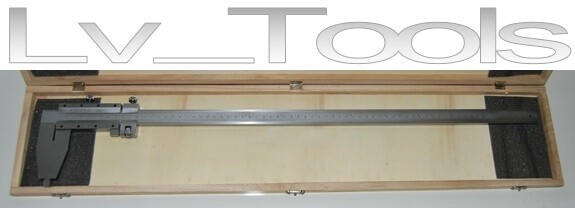 Calibro di Precisione 600 mm in Acciaio Inox - Lettura Cinquantesimale 0.02