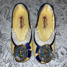 Disney Store Snow White Princess Costume Dress Up Shoes Girls US 9-10 EUC