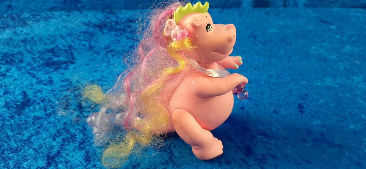 ZAPF CREATION '80 JUGUETES DE COLECCIÓN AÑOS 80 ROSA DINA TIPO WUZZLES MY LITTLE PONY D11