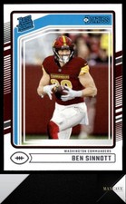 2024 Donruss #314 Ben Sinnott Rookie Washington Commanders
