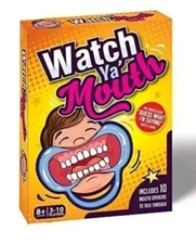 Buffalo Games Watch Ya' Mouth Family Edition The Hilarious Mouthguard Game CLEAN