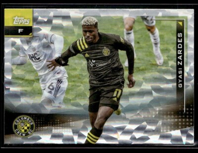 2021 Topps MLS Gyasi Zardes Icy White Foil Retail #74 Columbus Crew SC 