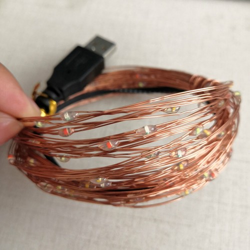 5M/10M Operated Lights Copper Wire USB LED String Fairy Waterproof Christmas Hot - Picture 6 of 26