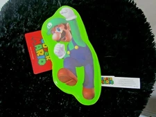 Super Mario Luigi 8" Nintendo 2016 Good Stuff Small Squeeze Toy Plush, Green New