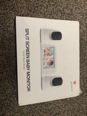 HiPP Baby Monitor, 5'' 720P Video Baby Monitor with Pan-Tilt-Zoom Camera, Audio