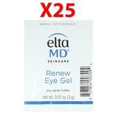 Elta MD Renew Eye Gel 0.07oz/2g SET OF 25 Total of 1.75oz/50g