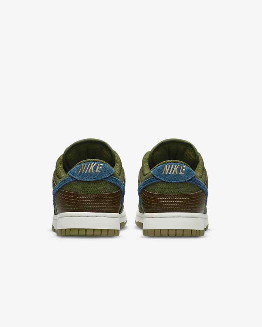 Nike Dunk Low NH Shoes Cacao Wow Rough Green Blue DR0159-200  display picture 3