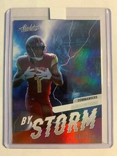 2022 Panini Absolute By Storm Red Spectrum #BST-10 Jahan Dotson #D/100 Rookie RC