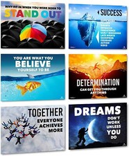 Classroom Decorations - High School Motivational Posters - Educational and Inspi
