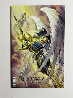 #ad Spawn’s Universe #1 2021 9.4 NM Image High Grade Campbell Variant Cover Comic $12.00