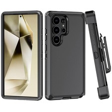 For Samsung Galaxy S26 S25 S24 S23 S22 S21 FE Ultra Belt Clip Holster Case Cover