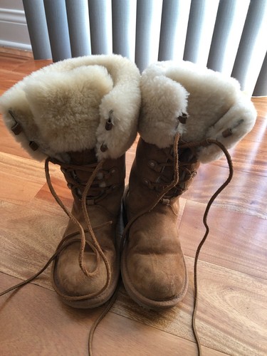 UGG Montclair 1892 White Chestnut Lace 
