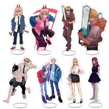 15CM Chainsaw Man Pochita Denji Makima Acrylic Stand Figure Desktop Display Toy