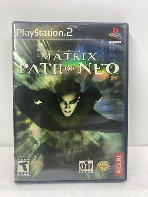 The Matrix: Path of Neo (Sony PlayStation 2, 2005) COMPLETE PS2