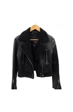 Paige Rooney Leather Jacket Women Xs