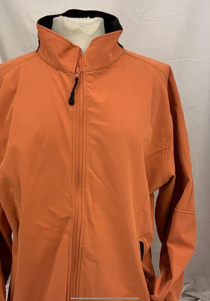 Chaqueta Zorrell Weather Series 2XL Mujer Naranja Poli Cremallera Completa YGI U1-563 Foto 3 de 4