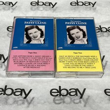 The Legendary Patsy Cline Tape 1  2 Cassette Tapes Classic Country 1990 MCA