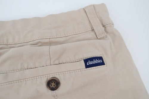 Chubbies Mens 40 The Khakinators Originals Beige Khaki 7" Stretch Shorts - Picture 4 of 9