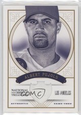 2012 Panini National Treasures 71/99 Albert Pujols #120 1h1