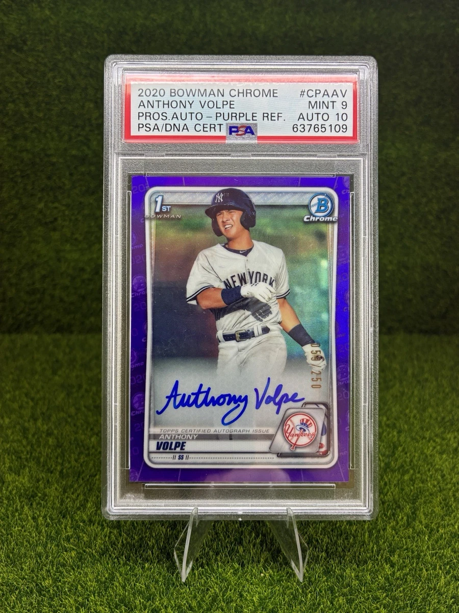 Bowman - Anthony Volpe #CPA-AV 2020 for sale | eBay