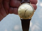 LONGINES VINTAGE 150 7229 GOLD DIAL QUARTS WATCH W/ ORIGINAL LIZARD SKIN BAND — photo 2