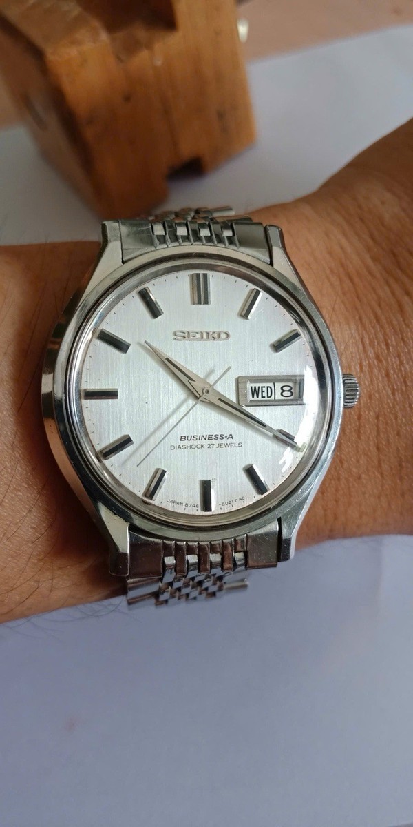 Vintage 1969s Seiko Business 27jewels 8346-8000,automatic Vintage 1969s Seiko Business 27jewels 8346-8000,automatic