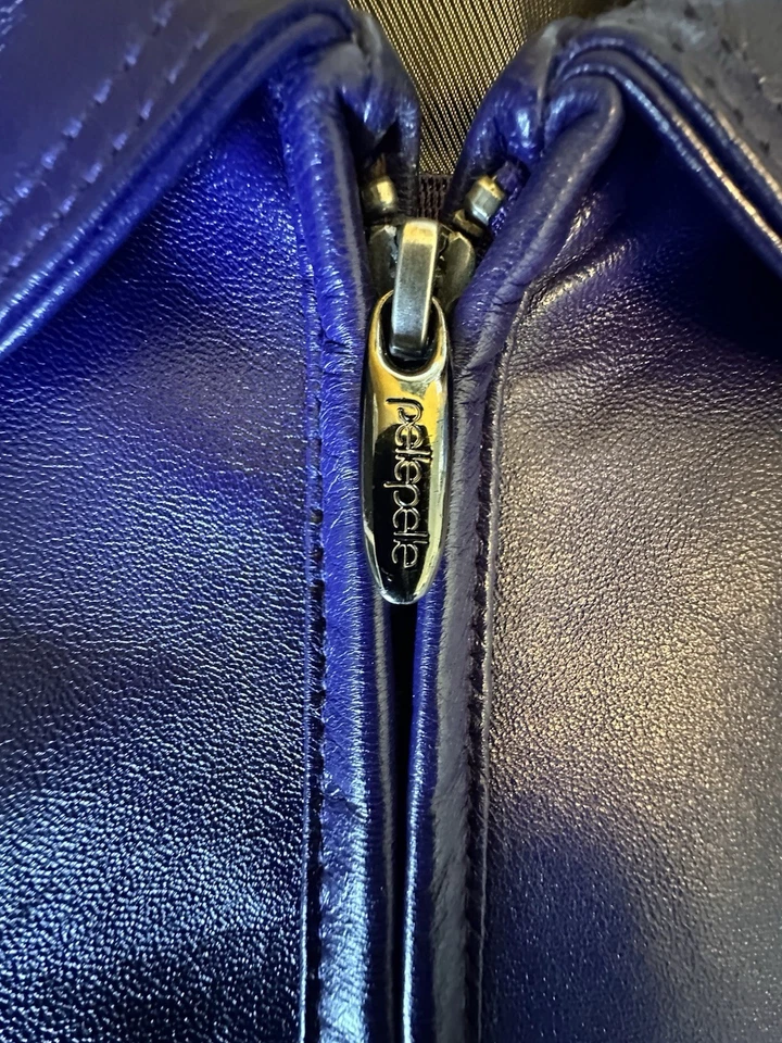 Autêntica Jaqueta Pelle Pelle 100% Couro Tamanho 4XL (58) Nova em Folha Com Bolsa Original - Imagem 3 de 4