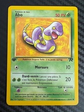 Pokemon TCG Abo (Ekans) 56/82 Team Rocket 1st Edition French US Seller NM