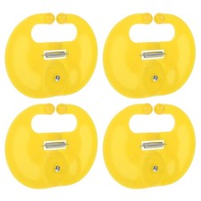 4pcs Calf Weaner Ox Nose Ring Ox Spring Weaner Calf Nose Rings Tools