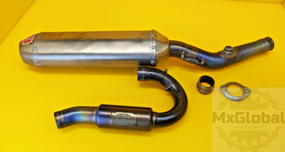2012-2015 Kawasaki KX450F Pro Circuit Ti-5 Titanium Exhaust Pipe Silencer  NICE!