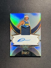 2024-25 Panini Select Patch Auto RPA DaRon Holmes II RC Silver 6/199 XV44