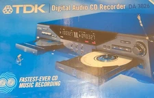 TDK DA-3826 4X Digital Audio CD Compact Disc Recorder NEW