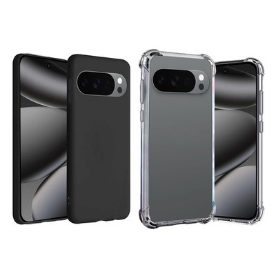 Für Google Pixel 10 Pro Handyhülle Silikon Gel Skin Robust Stoßfest Cover