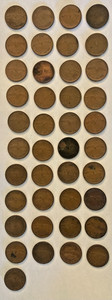 Canada - 1967 centennial penny / cent - lot of 41